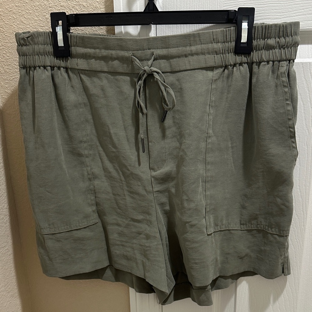 Olive Green Women's Shorts